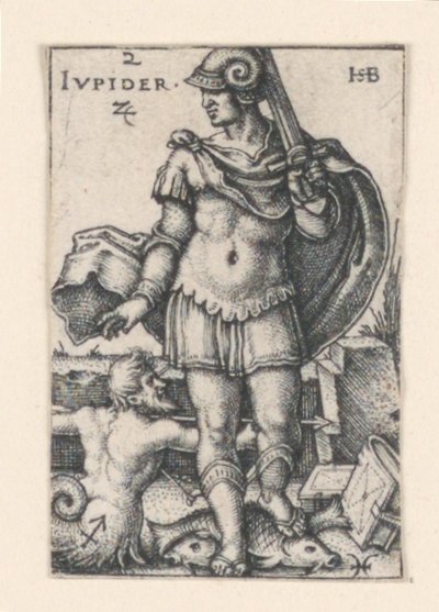 Jupiter (from The Seven Planets) by Hans Sebald Beham