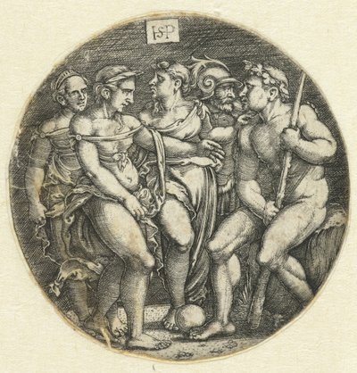 Judgment of Paris by Hans Sebald Beham