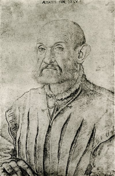 Portrait of a Stranger by Hans Sebald Beham