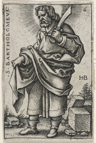 Saint Bartholomew, 1541-46 by Hans Sebald Beham