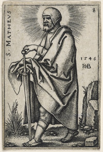 Saint Matthew, 1541-46 by Hans Sebald Beham