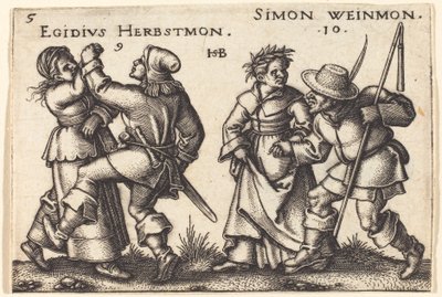 September and October by Hans Sebald Beham