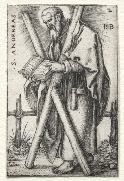 St. Andrew by Hans Sebald Beham