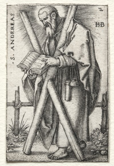 St. Andrew by Hans Sebald Beham
