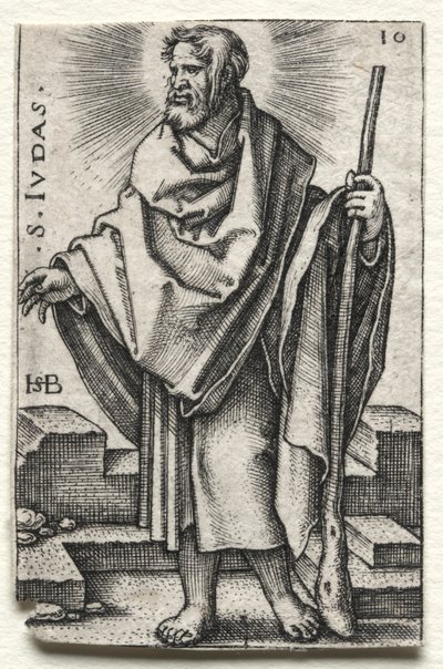 St. Judas by Hans Sebald Beham