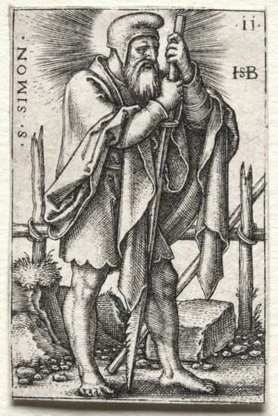 St. Simon by Hans Sebald Beham