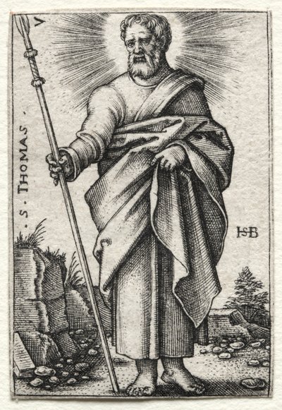 St. Thomas by Hans Sebald Beham