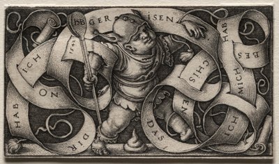 The Little Buffoon by Hans Sebald Beham