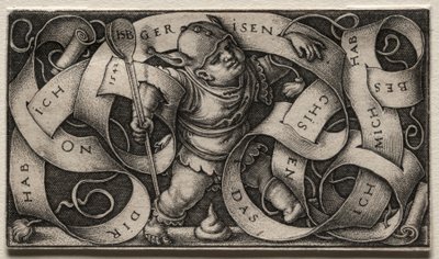 The Little Buffoon by Hans Sebald Beham