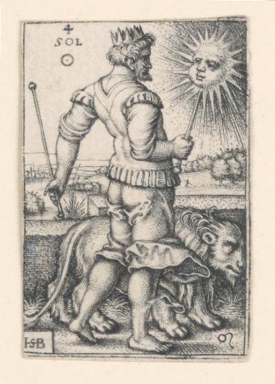 The Sun, from The Seven Planets by Hans Sebald Beham