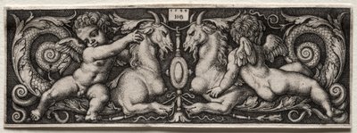 Two Genii by Hans Sebald Beham