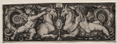Two Genii by Hans Sebald Beham