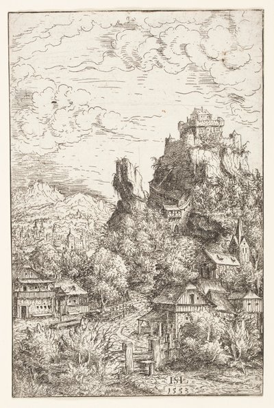 Print by Hans Sebald Lautensack