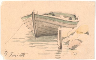 A Rowboat by Hans Smidth