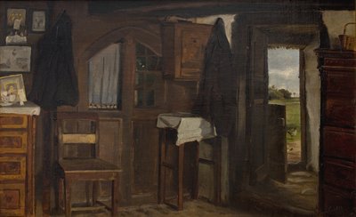 Interior of a Farmhouse by Hans Smidth