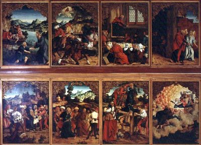 Polyptych: The Life of Christ by Hans Suess Kulmbach