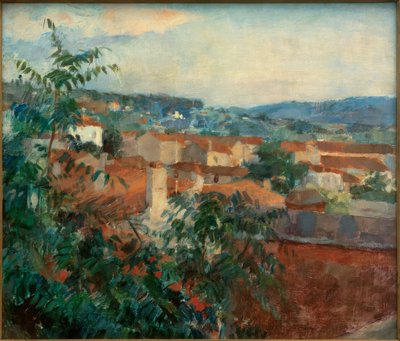 Landscape near St. Tropez by Hans Sutter