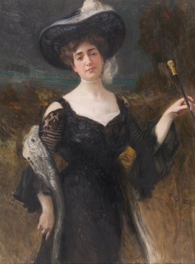 Portrait of a Lady by Hans Temple