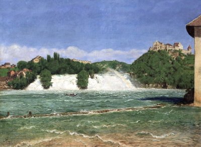 The Rhine Falls at Schaffhausen by Hans Thoma