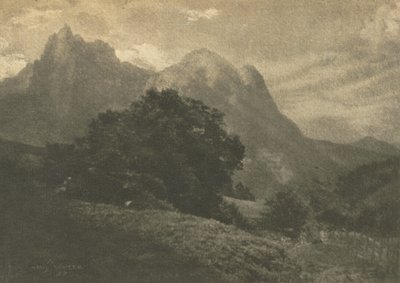 Camera Work: Mountain Landscape by Hans Watzek