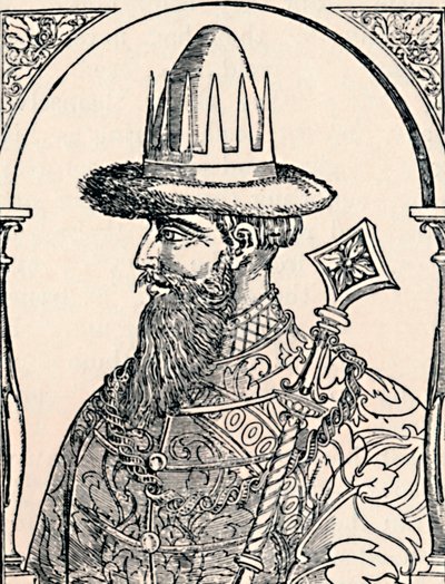 The Czar Ivan the Terrible, 1590 by Hans Wengel