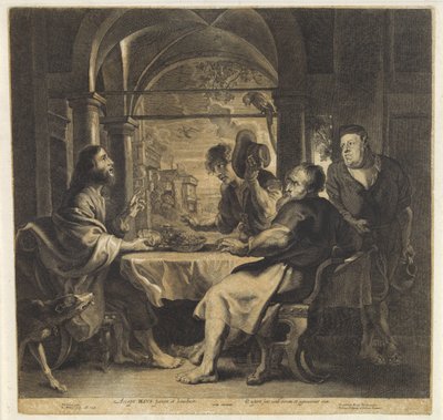 Supper at Emmaus by Hans Witdoeck