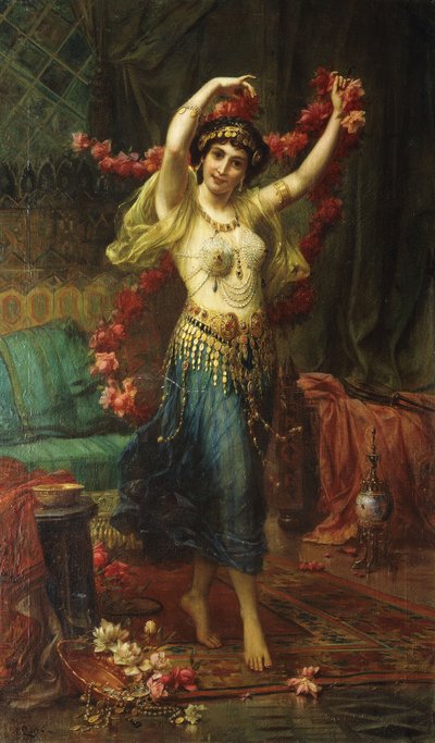 An Odalisque by Hans Zatzka