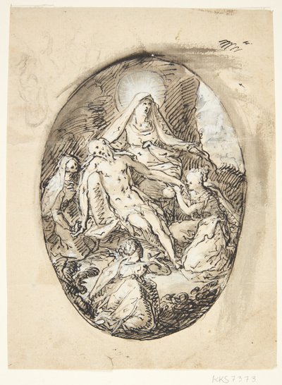 The Lamentation by Hans von Aachen