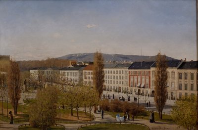 Karl Johans Street by Harald B. Hansen