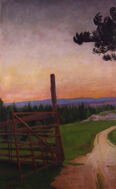 Country Road by Harald Oscar Sohlberg