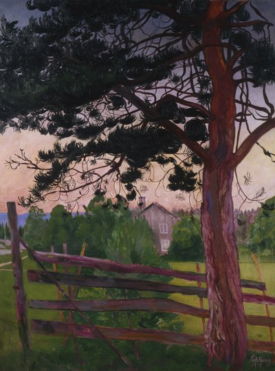 Country Road by Harald Oscar Sohlberg