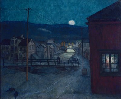 Elegy by Harald Oscar Sohlberg