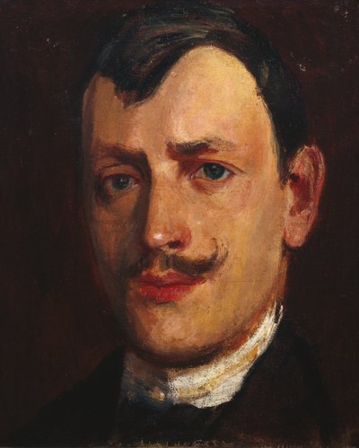 Self-portrait by Harald Oscar Sohlberg