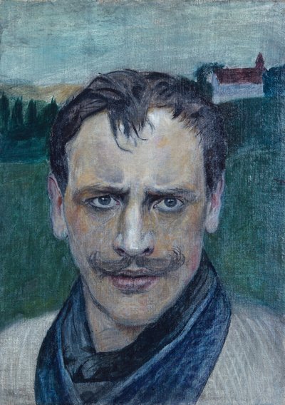 Self portrait by Harald Oscar Sohlberg