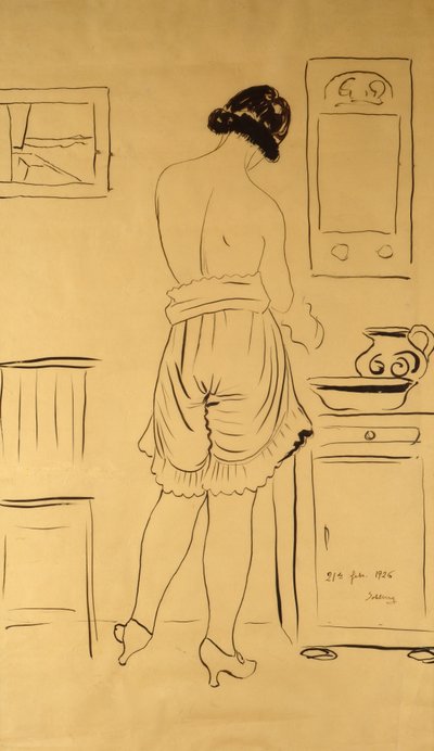 Toilet by Harald Oscar Sohlberg