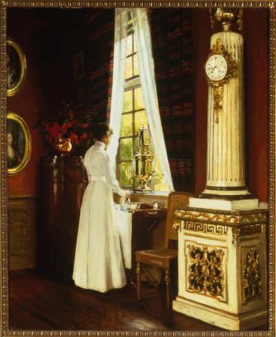 H. Slott-Møller, Morning Coffee / Painting, 1914 by Harald Slott Moller