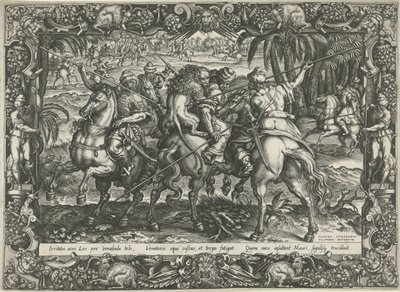 Lion Hunt (Hunting Scenes) by Harmen Jansz Muller (rejected attribution)