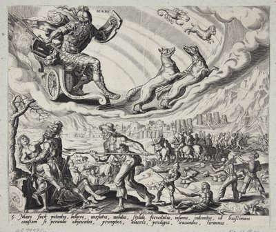 Mars by Harmen Jansz. Muller