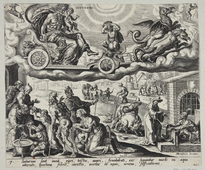 Saturn by Harmen Jansz. Muller
