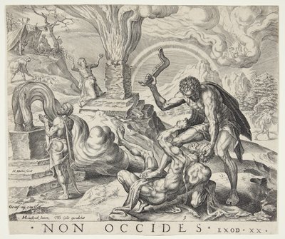 Thou Shalt Not Kill by Harmen Jansz. Muller