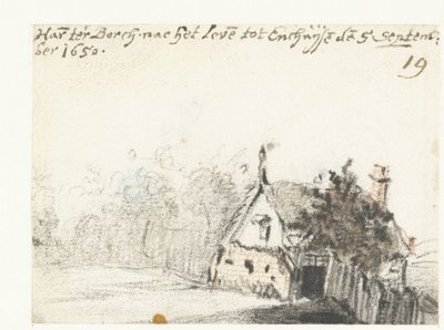 House in Enkhuizen by Harmen ter Borch