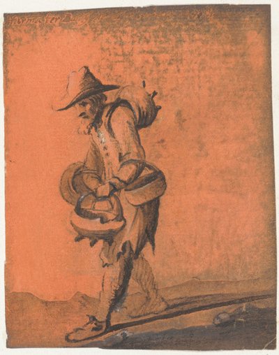 Walking Kettle Vendor by Harmen ter Borch