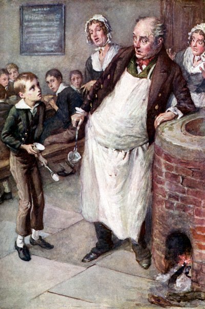Oliver Twist by Harold Copping