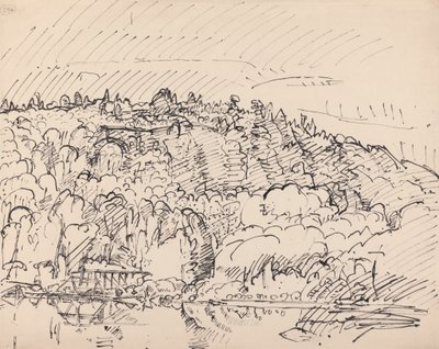 Norwegian Landscape by Harold Gilman