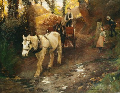 The Farm Gate by Harold Harvey