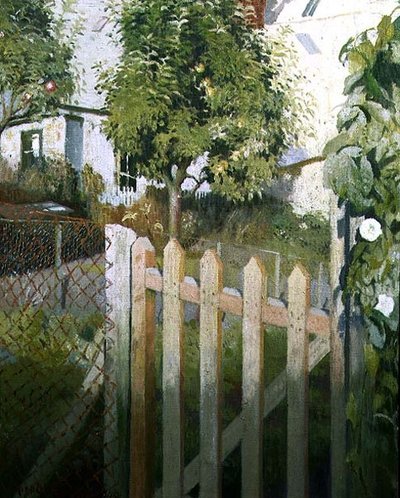 The Garden Gate by Harold Harvey
