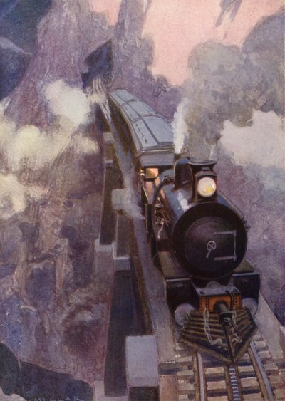 A Mountain Railway by Harold Robert Millar