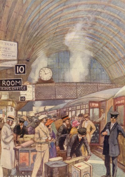 Kings Cross Station by Harold Robert Millar