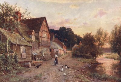 A Dairy Farm, Farnham by Harold Sutton Palmer