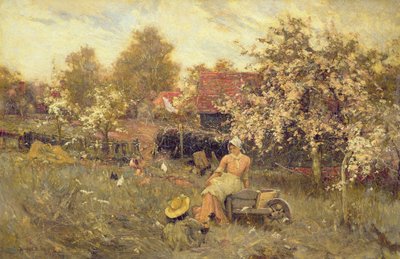 In the Orchard by Harold Waite